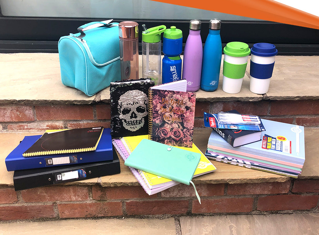 Folders, notebooks, water bottles, lunch bags | Write Away 