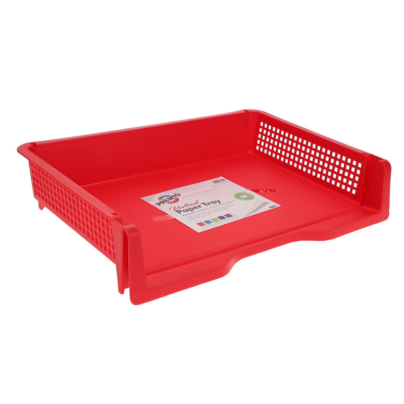 Premto A4 Paper Tray - Ketchup Red