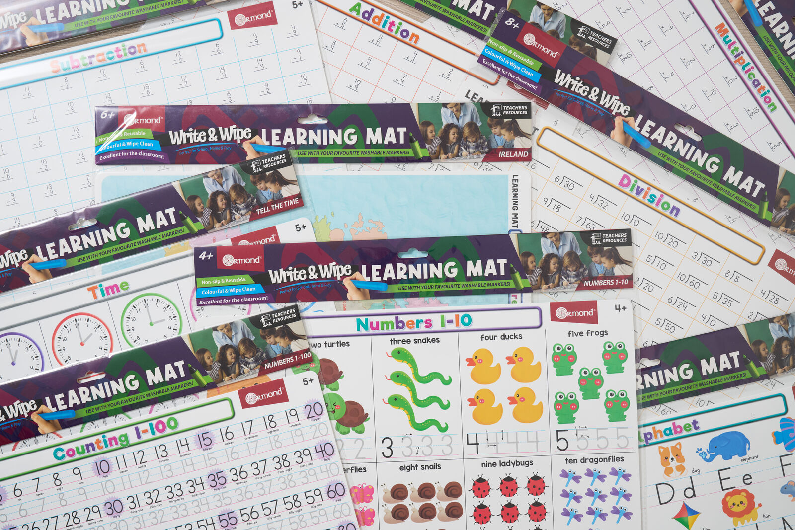 Ormond Learning Mats – Write Away Stationery