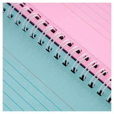 Concept 5x3 Spiral Ruled Index Cards - Colour - 50 Cards