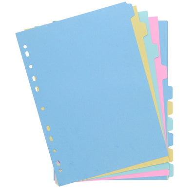 Concept Subject Dividers - 150 gsm - 10 Tabs