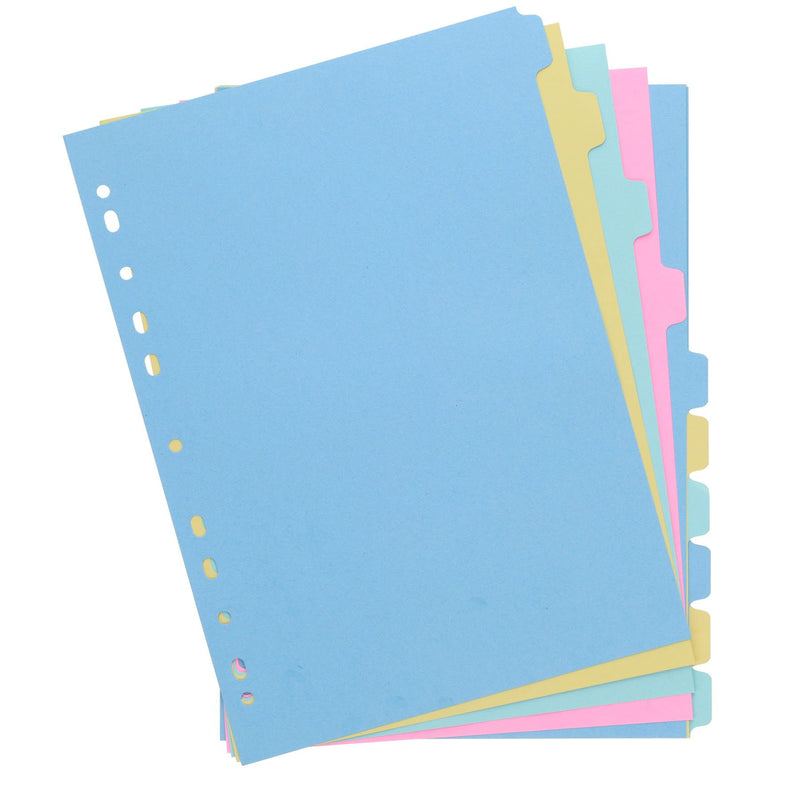 Concept Subject Dividers - 150 gsm - 10 Tabs