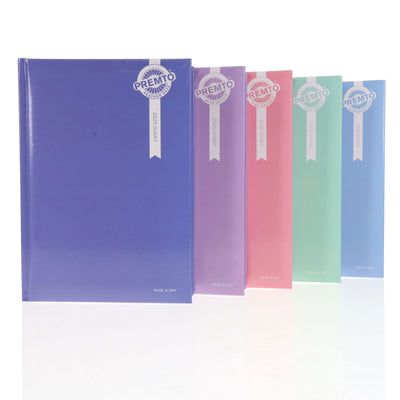 Premto Pastel 2025 A5 Page A Day Diary - Cornflower Blue