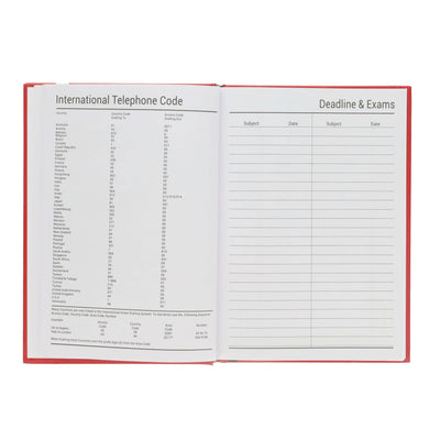 Premto A5 Week To View Academic Diary 2025-2026 - Caterpillar Green