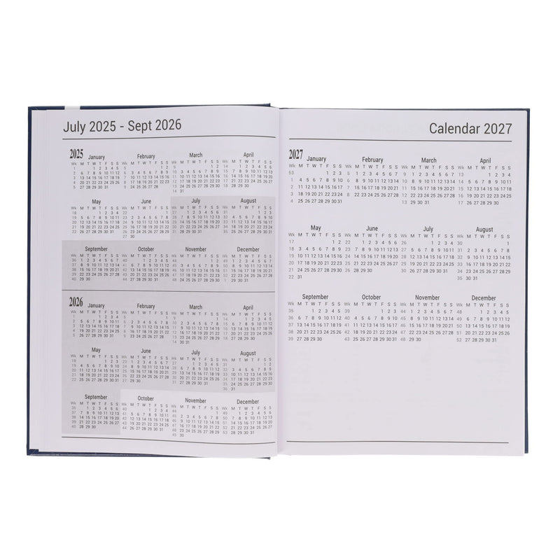 Premto A4 Page A Day Academic Diary 2025-2026 - Ketchup Red