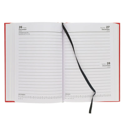 Premto A5 Page A Day Academic Diary 2025-2026 - Caterpillar Green