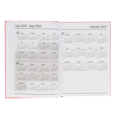 Premto Pastel A5 Page A Day Academic Diary 2025-2026 - Mint Magic