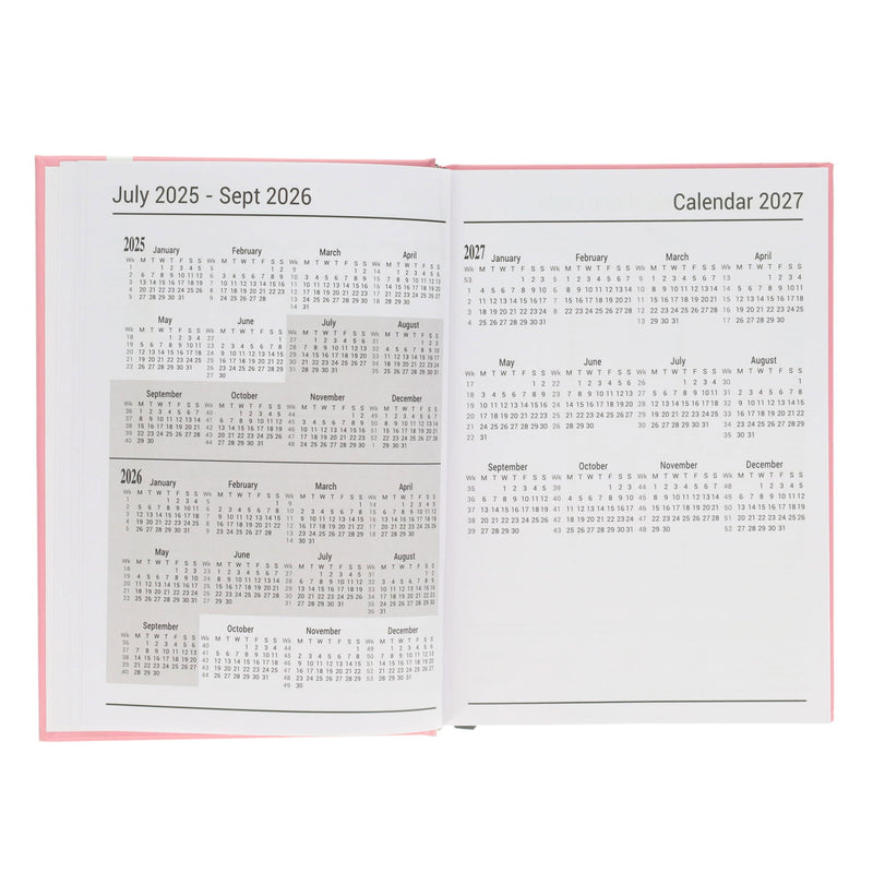 Premto Pastel A5 Page A Day Academic Diary 2025-2026 - Mint Magic