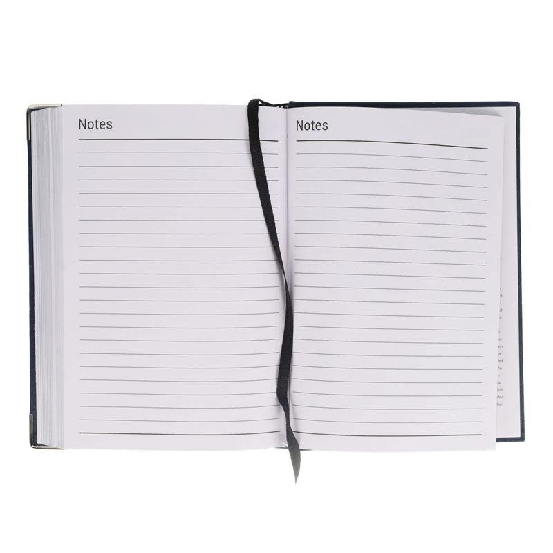 Concept 2026 A5 Diary Page A Day - Black