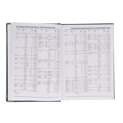 Concept 2026 A5 Diary Page A Day - Black