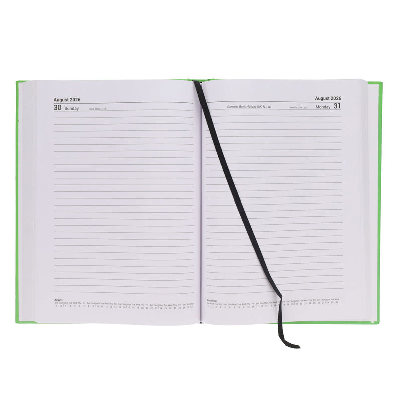 Premto 2026 A4 Page A Day Diary - Grape Juice
