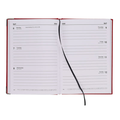 Concept A5 2026 Week To View Diary - Navy