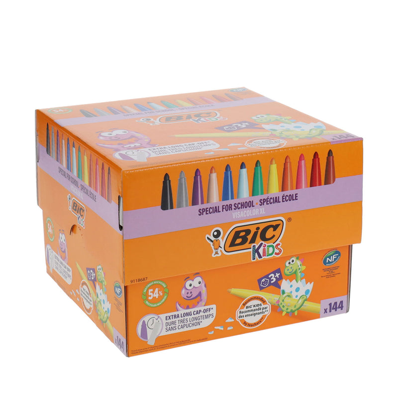 BIC Kids Colouring Markers - Box 144