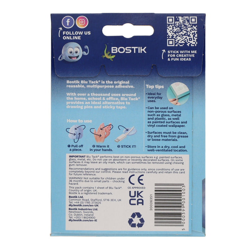 Bostik Blu Tack - Blue Original