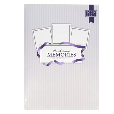 Icon Memoirs A3 Scrapbook - 60 Pages