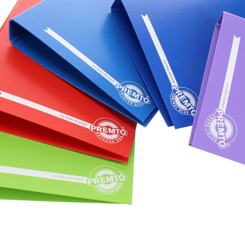 Premto Ring Binder - A4 - Printer Blue