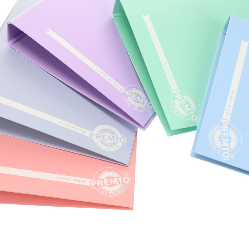 Premto Pastel Ring Binder - A4 - Wild Orchid