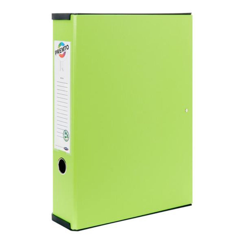 Premto Heavy Duty Box File - Caterpillar Green