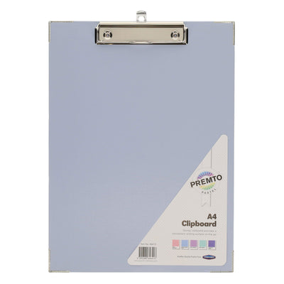 Premto A4 Clipboard - Pastel - Pack of 5