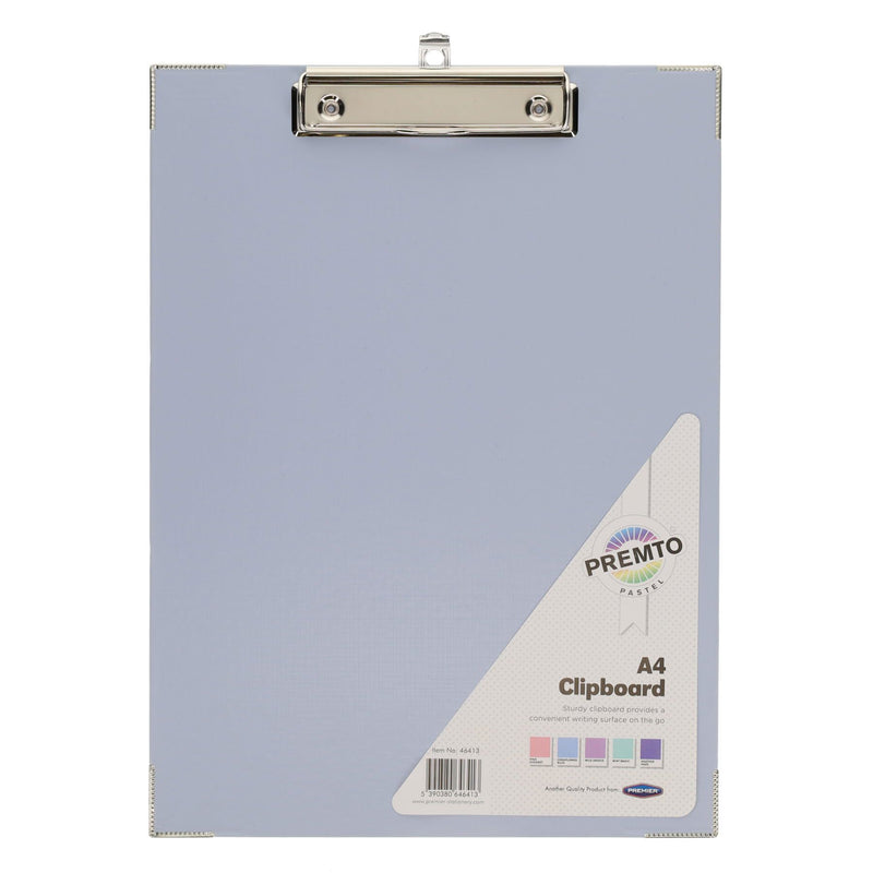 Premto A4 Clipboard - Pastel - Pack of 5