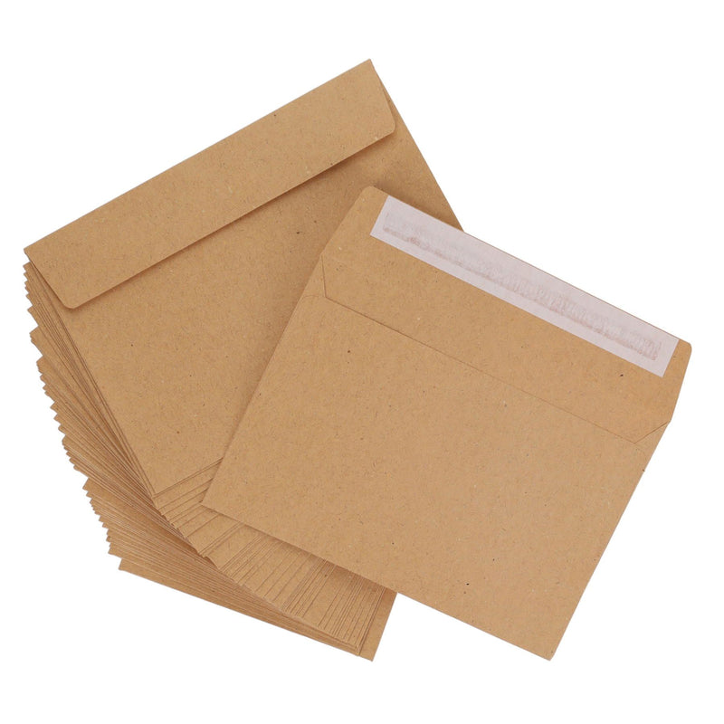 Premail C6 Peel & Seal Envelopes - 116 x 167mm - Manilla - Pack of 50