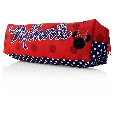 Disney Minnie Mouse Rectangular Glitter Pencil Case