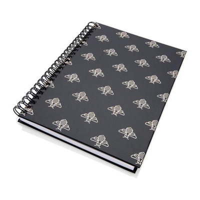 I Love Stationery A5 Spiral Notebook - 160 Pages - Queen Bees