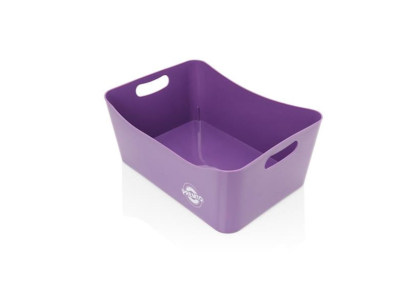 Premto Large Storage Basket - 340x225x140mm - Grape Juice Purple