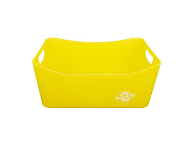 Premto Large Storage Basket - 340x225x140mm - Sunshine Yellow