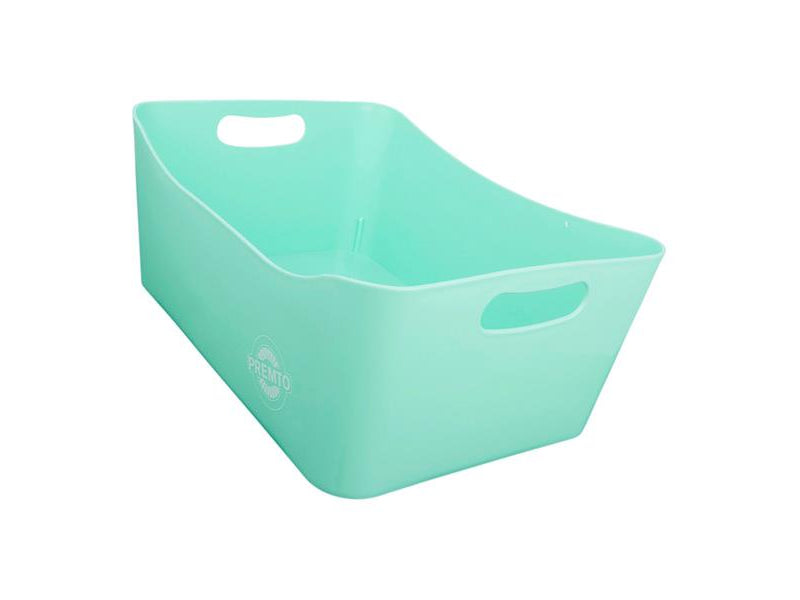 Premto Pastel Large Storage Basket - 340x225x140mm - Mint Magic Green