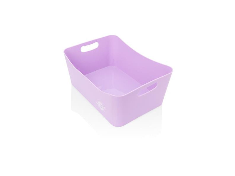 Premto Pastel Large Storage Basket - 340x225x140mm - Wild Orchid Purple