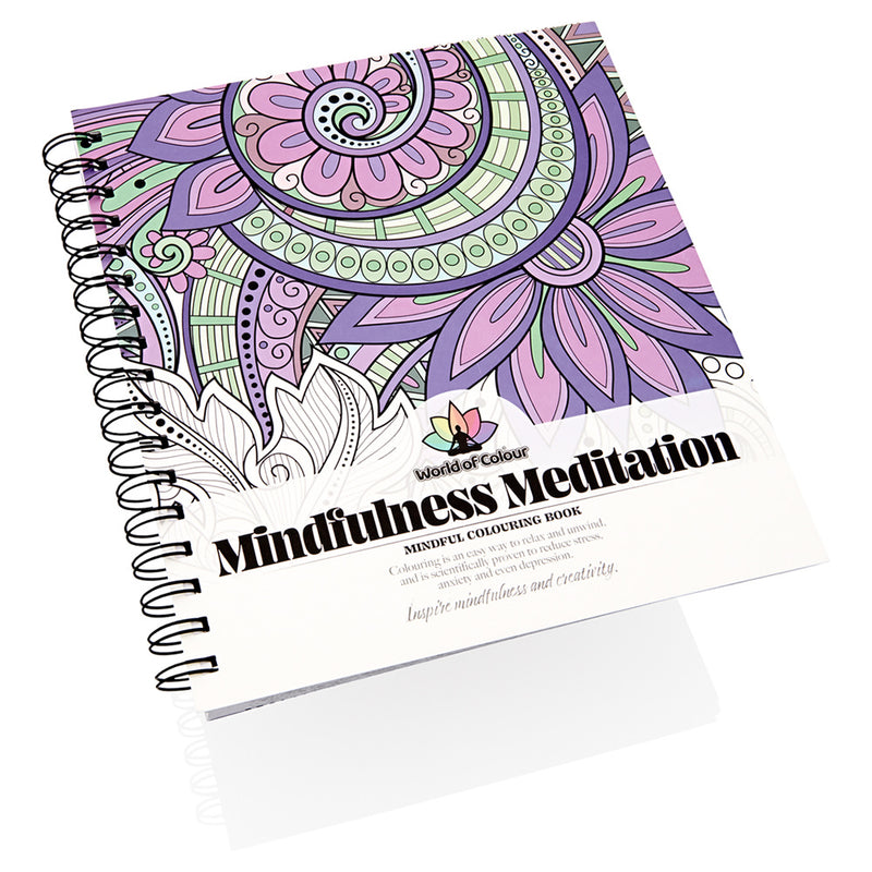 World of Colour Adult Colouring Book Mandala Meditation - 64 Designs - Series 2