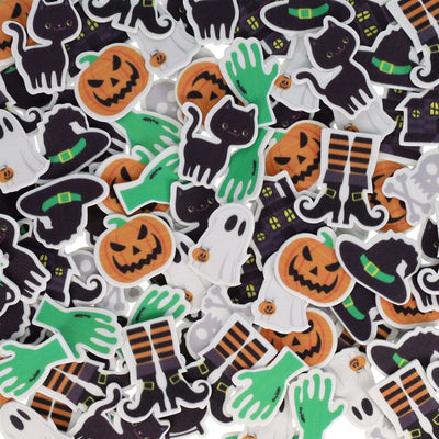 Crafty Bitz Halloween Foam Stickers - Assorted - Pack of 108