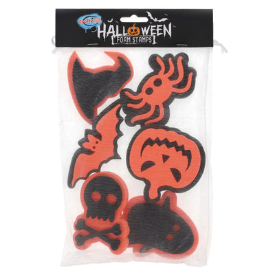 Crafty Bitz Halloween Foam Stamps - Pack of 6