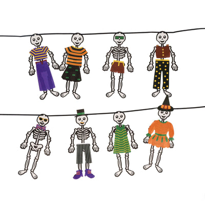 Crafty Bitz Halloween Skeleton Bunting