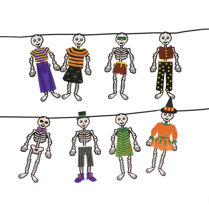 Crafty Bitz Halloween Skeleton Bunting