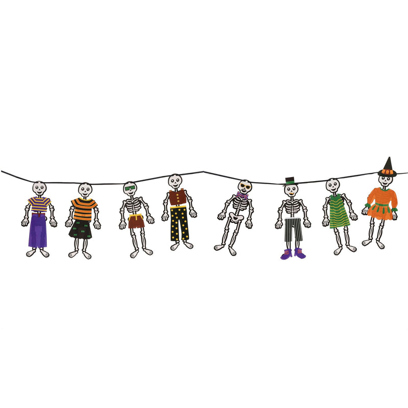 Crafty Bitz Halloween Skeleton Bunting