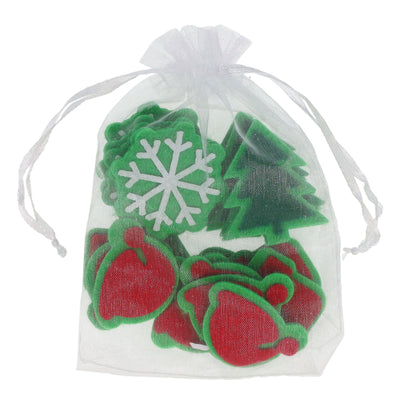 Crafty Bitz Christmas Crafting - Festive Felt Assorted - Pack of 24