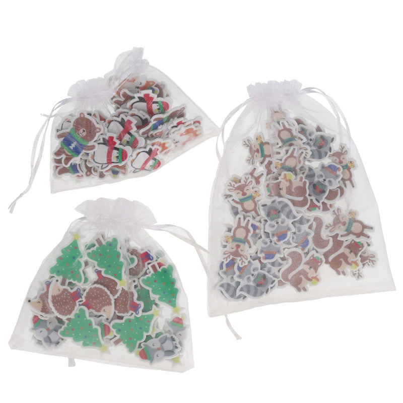 Crafty Bitz Christmas Crafting - Festive Foam Stickers - Pack of 108