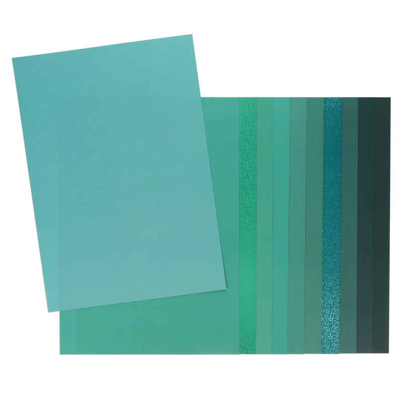 Premier Activity A4 Paper Pad - 24 Sheets - 180gsm - Shades of Aqua