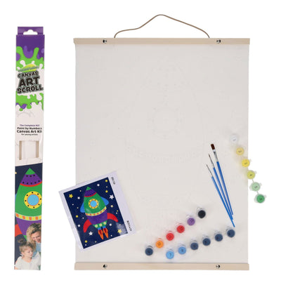 World of Colour Canvas Art Scroll - Rocket