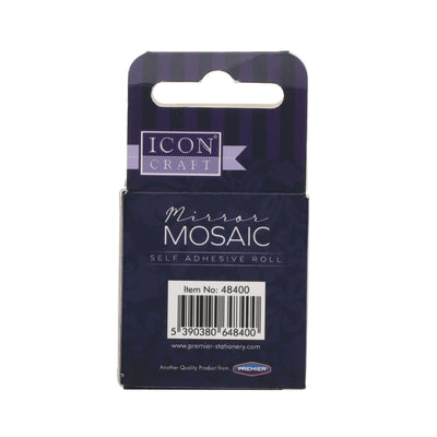 Icon Craft Mirror Mosaic Self Adhesive Roll - Gold - 10mm