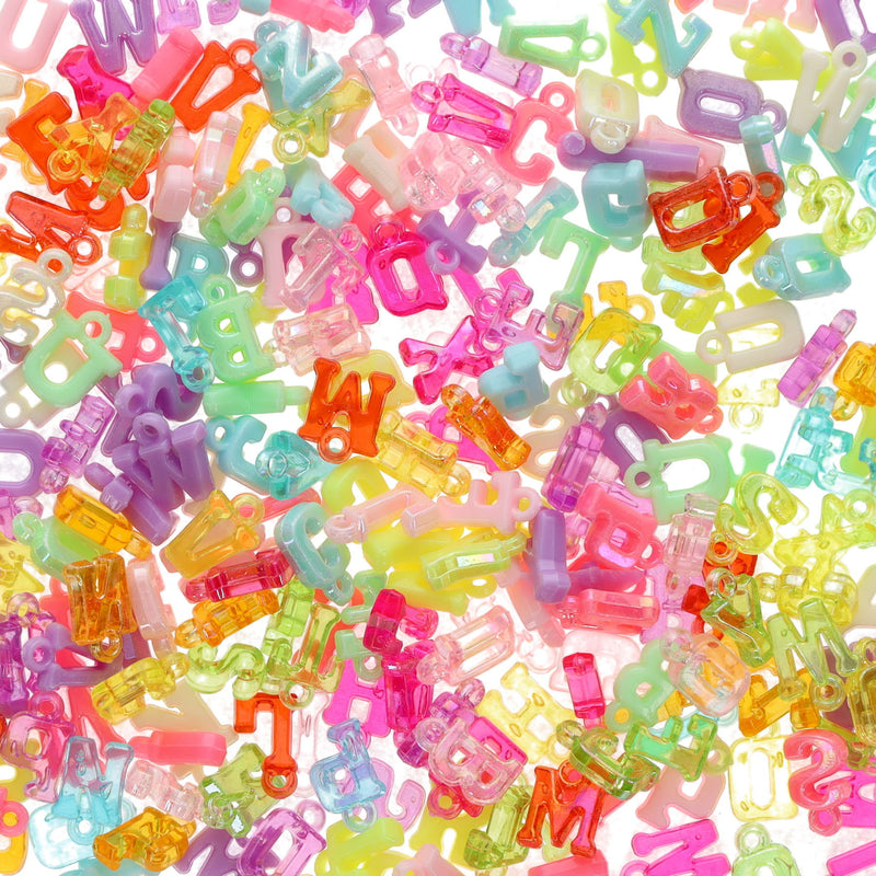 Crafty Bitz Alpha Beads - Assorted - 50g