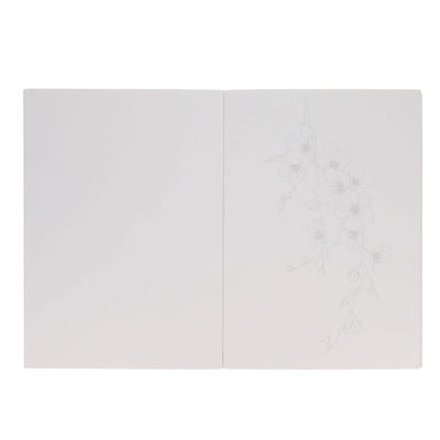 Icon A4 Pre-Drawn Watercolour Paper Pad 12 Sheets - 300gsm- Florals