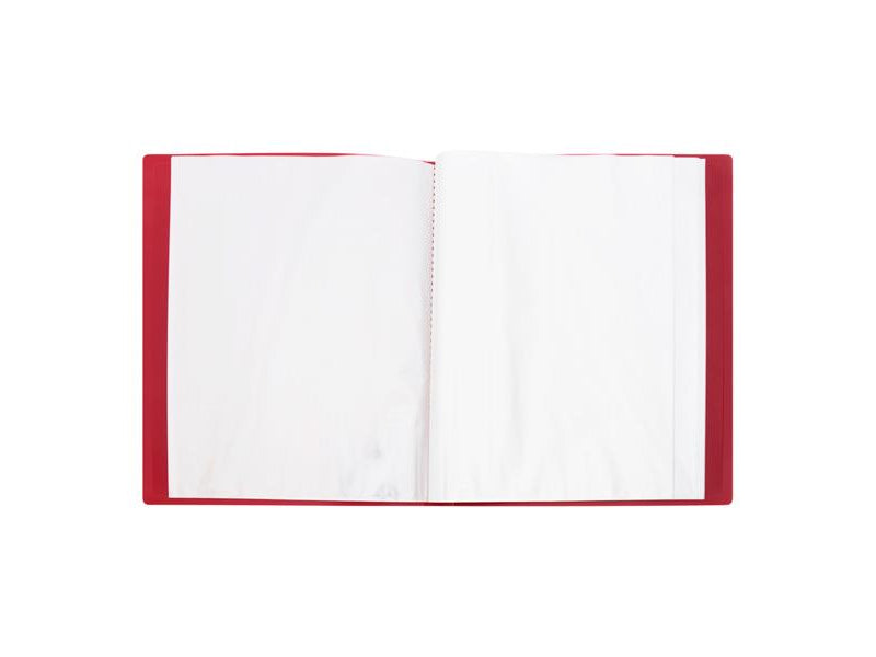 Premto A4 40 Pocket Display Book - Rhubarb