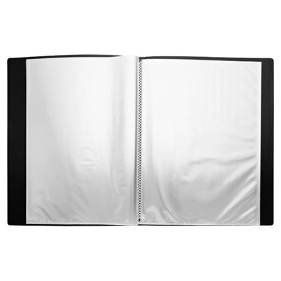 Concept A4 20 Pocket Display Book - Black