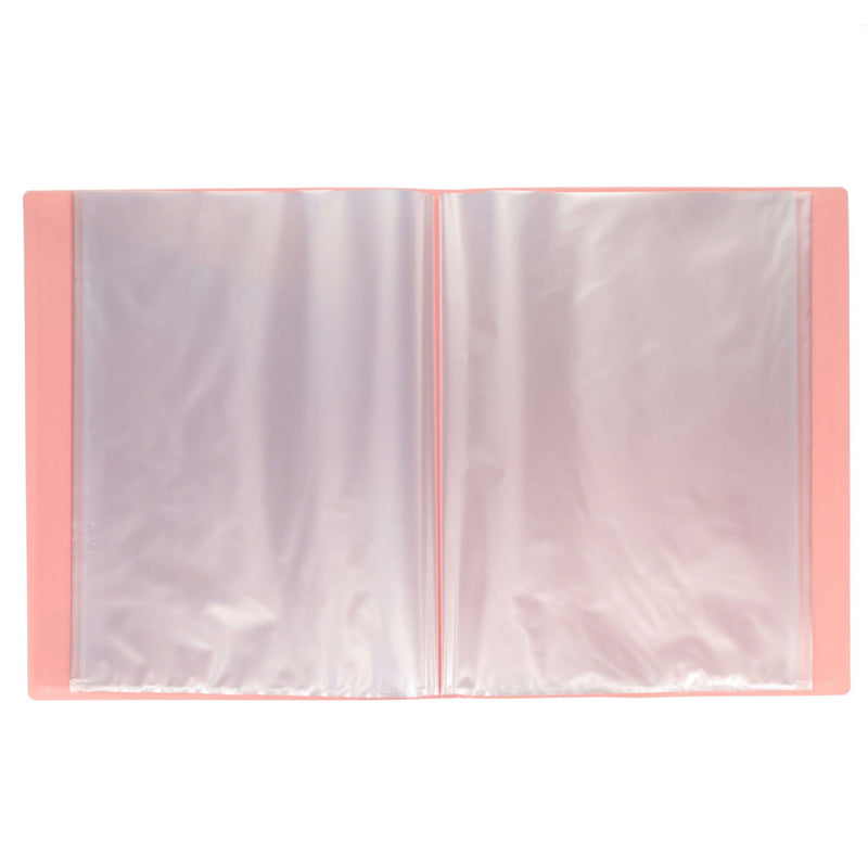 Premto Pastel A4 40 Pocket Display Book - Pink Sherbet