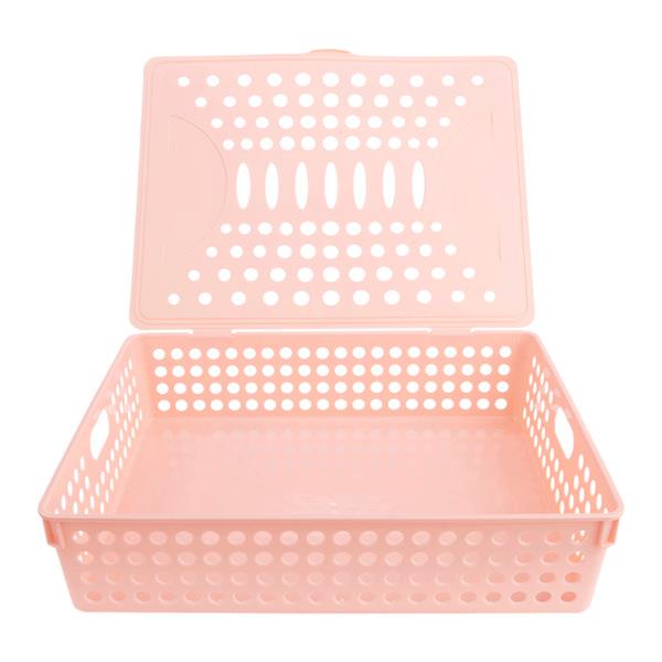 Premto Pastel A4 Heavy Duty File Storage - Pink Sherbet