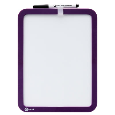 Premto Magnetic White Board With Dry Wipe Marker - Grape Juice - 285x215mm