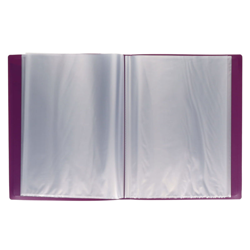 Premto A4 60 Pockets Display Book - Grape Juice